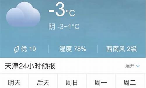 天津今日天气预报24小时细报_天津今日天